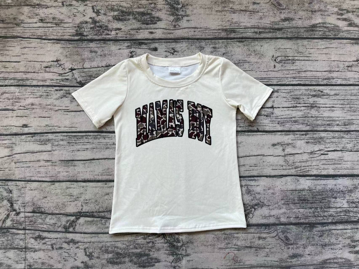 Camo Mamas Boy Tee