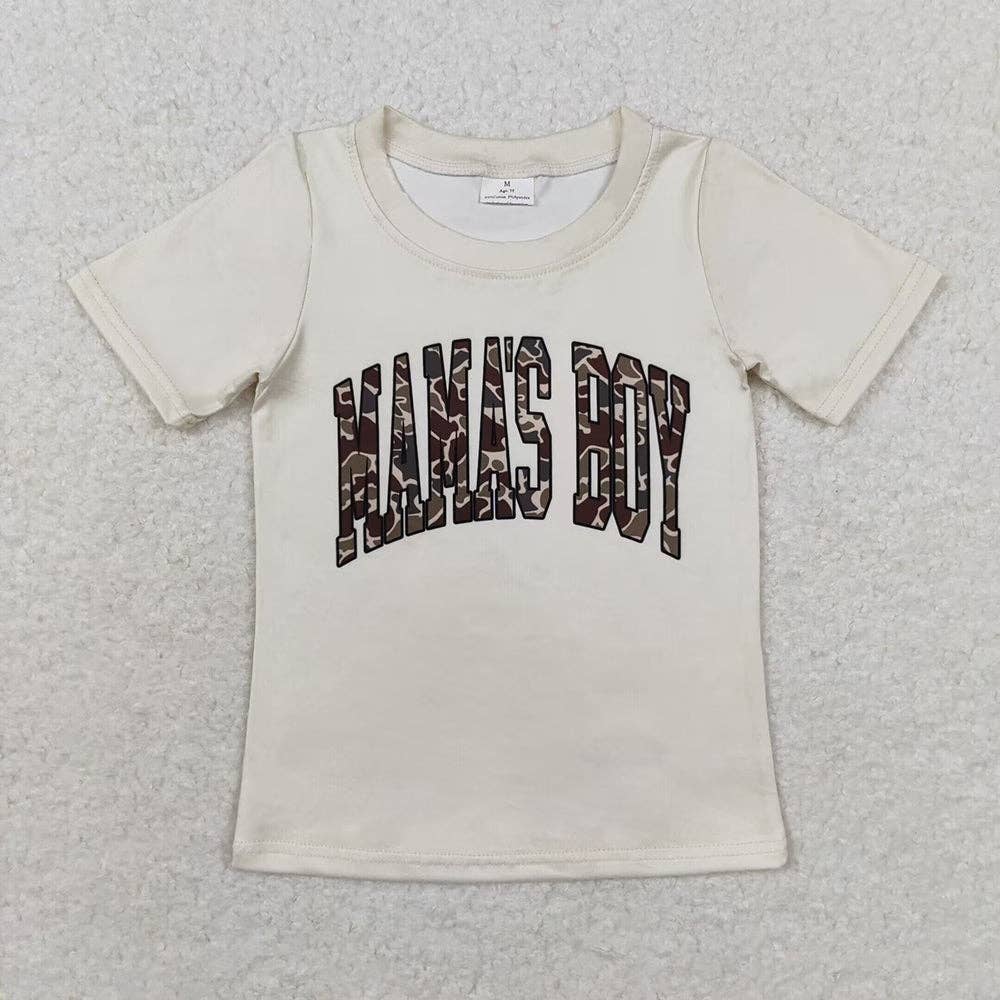 Camo Mamas Boy Tee