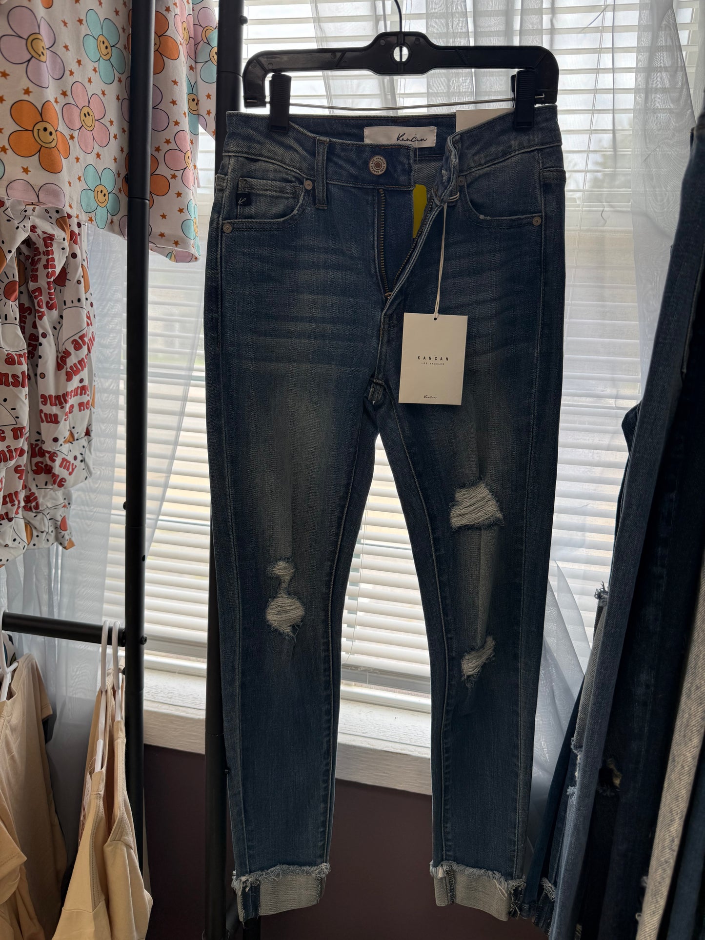 Kan Kan Cuffed Skinny Jeans