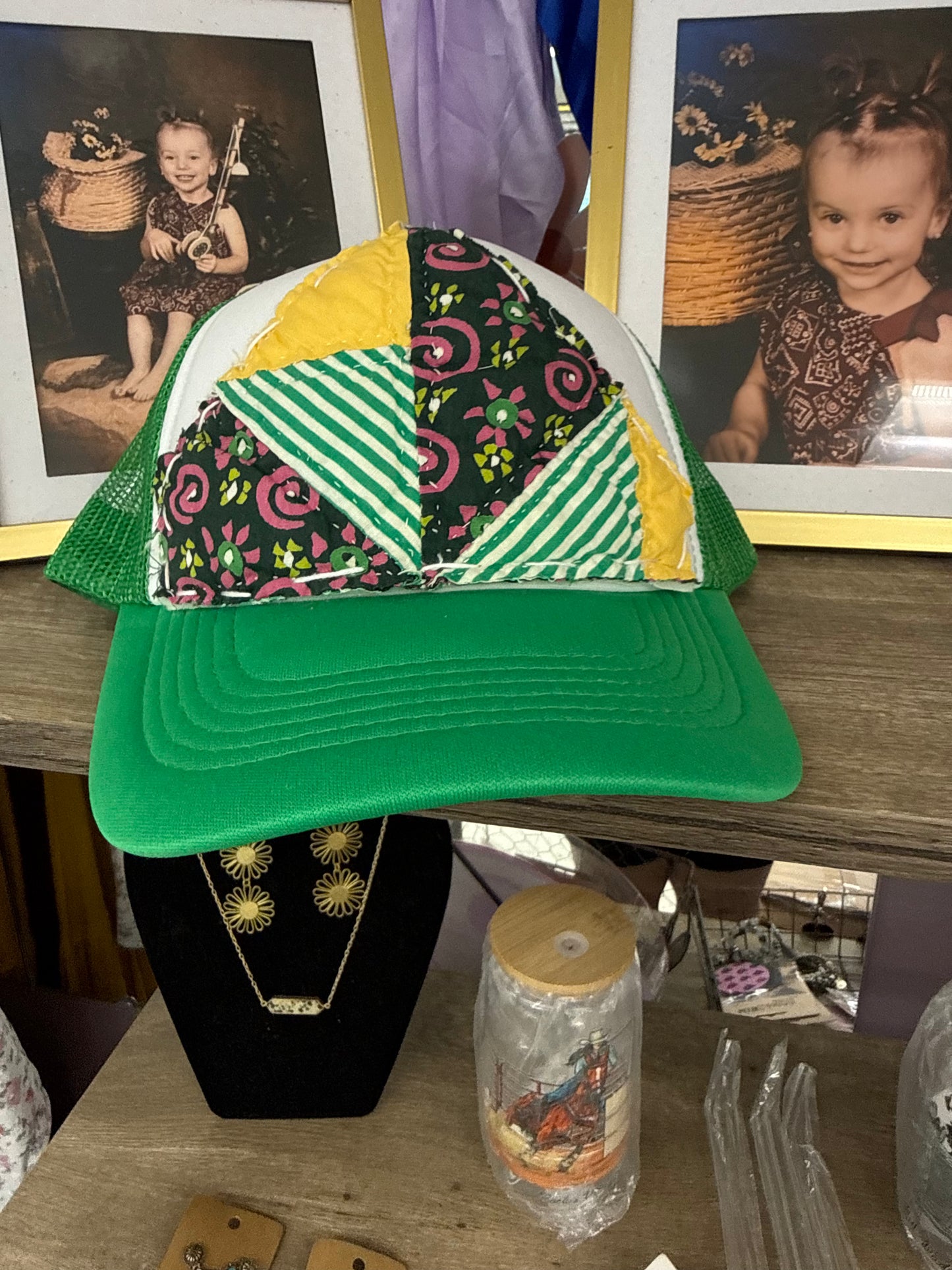 Patchwork Trucker Hats