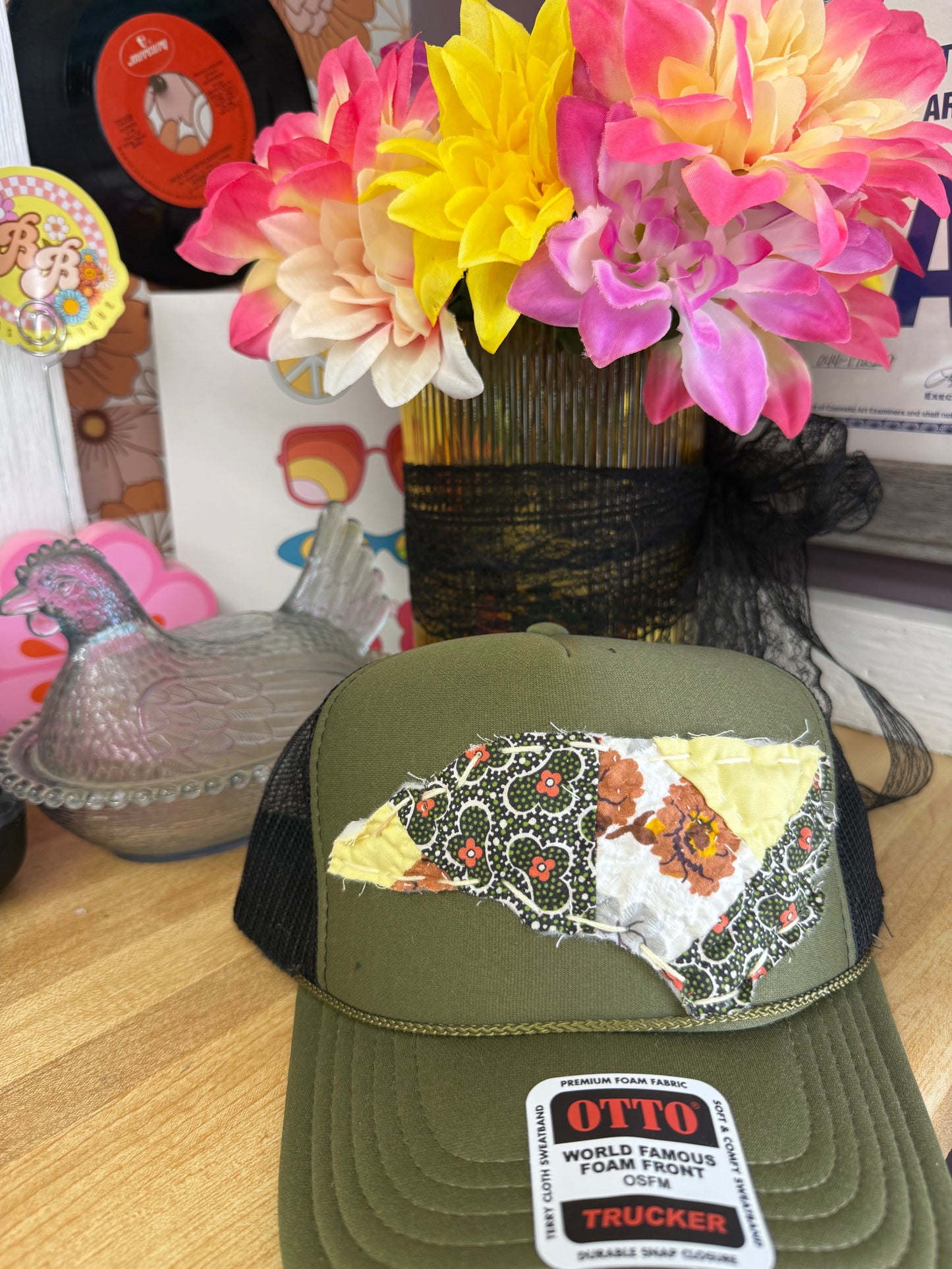 Patchwork Trucker Hats