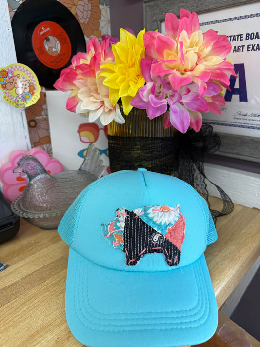 Patchwork Trucker Hats