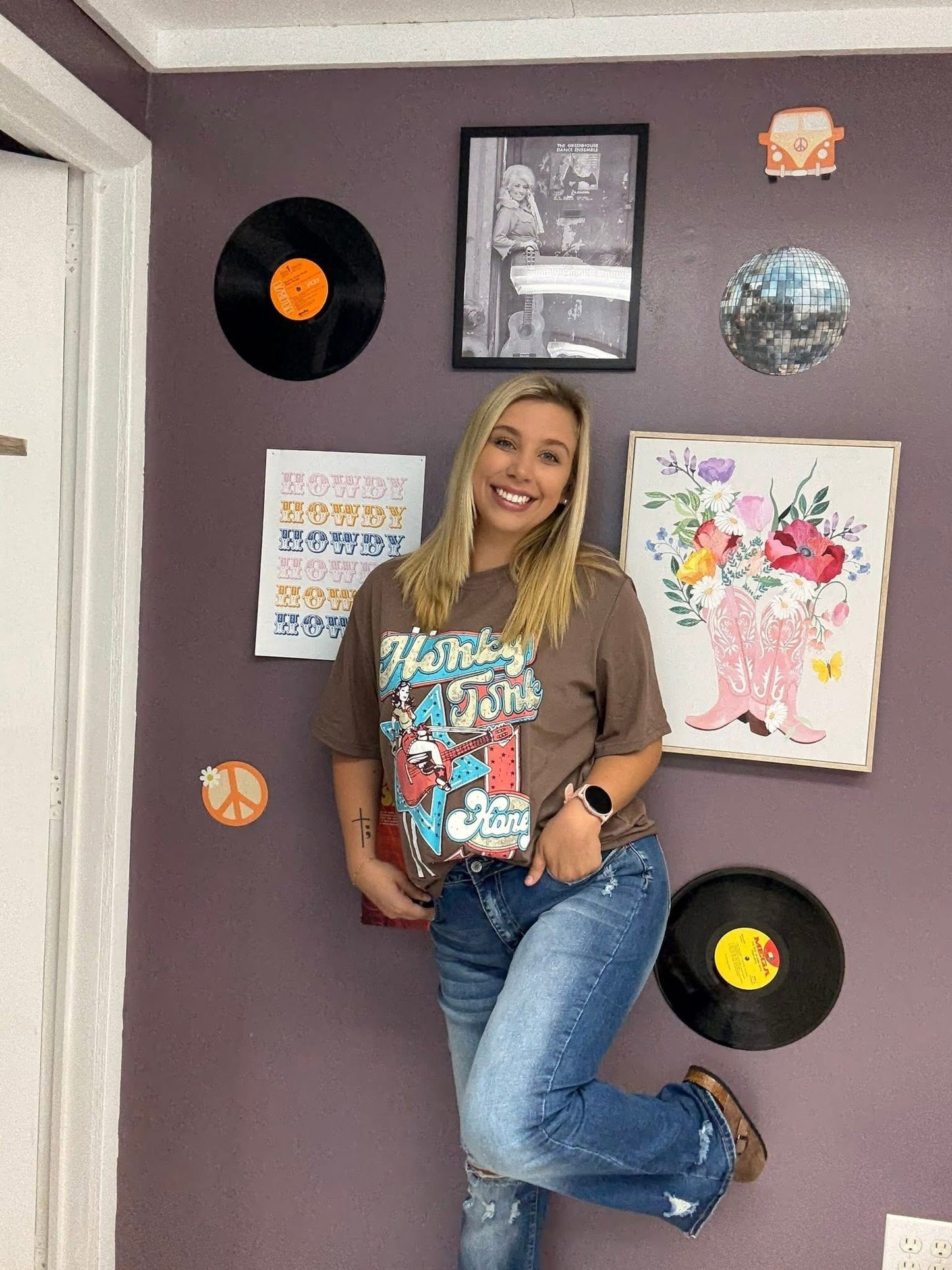 Honky Tonk Western Graphic Tee