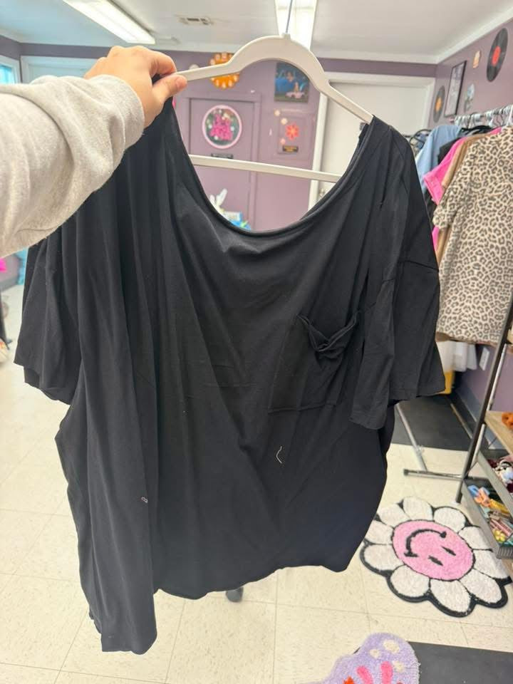 Zenana Oversized Pocket Tee's