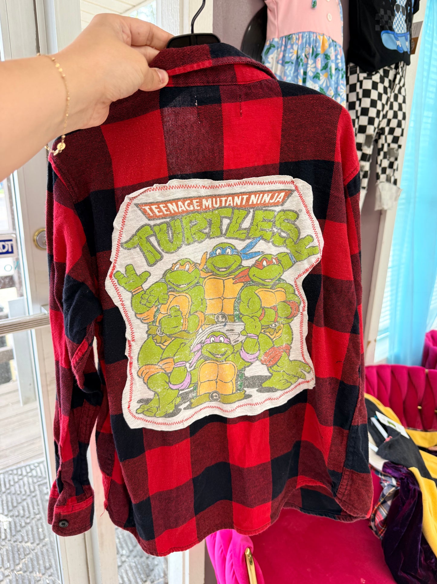 Ninja Turtle Flannel
