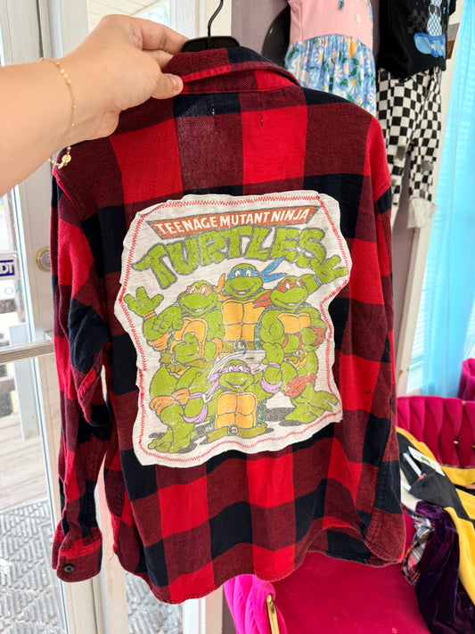 Ninja Turtle Flannel