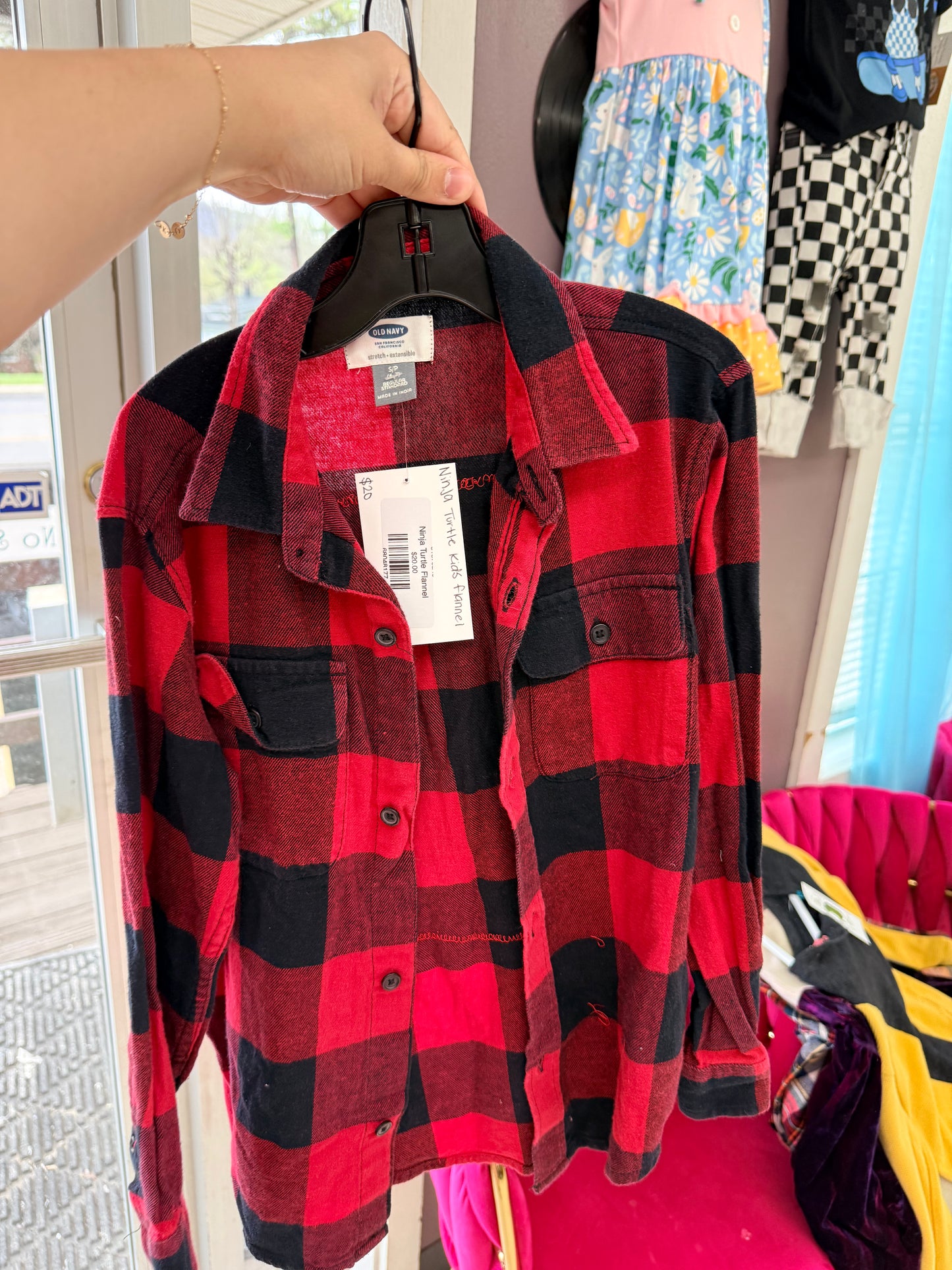 Ninja Turtle Flannel