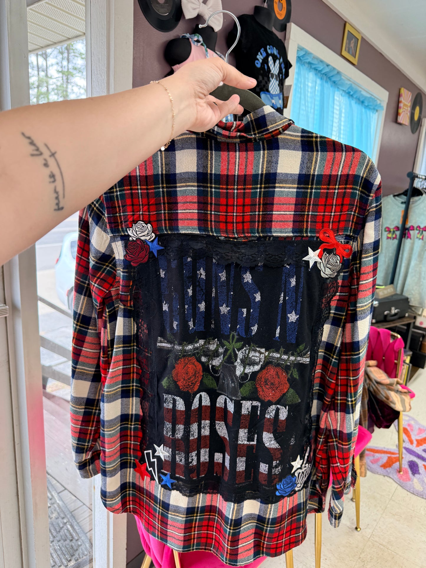 Guns N Roses Flannel