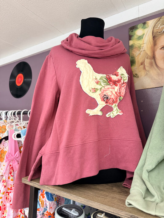 Rose Chicken Hoodie