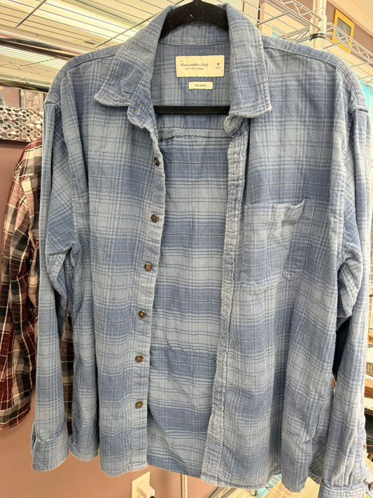 Tom Petty Flannel Blue