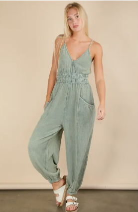Gauze Jumpsuit