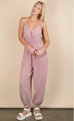 Gauze Jumpsuit