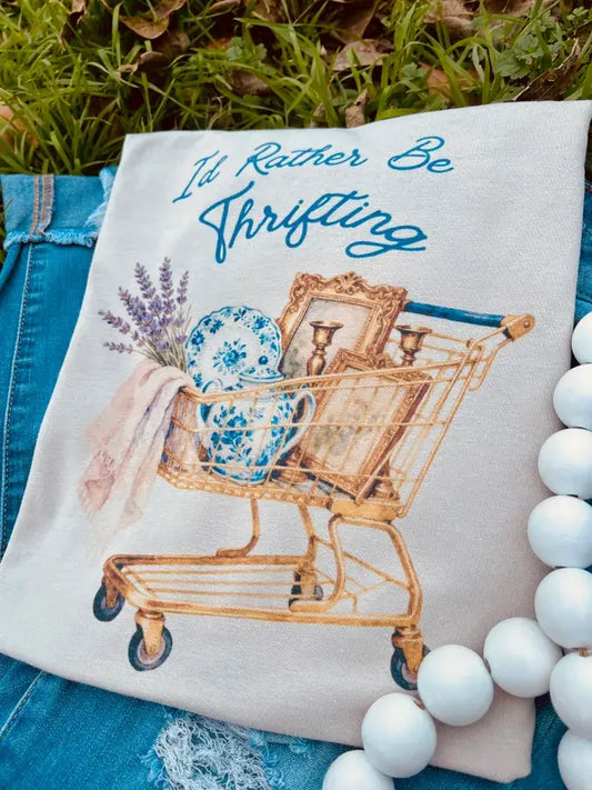 I’d Rather be Thrifting (Gildan Tee)