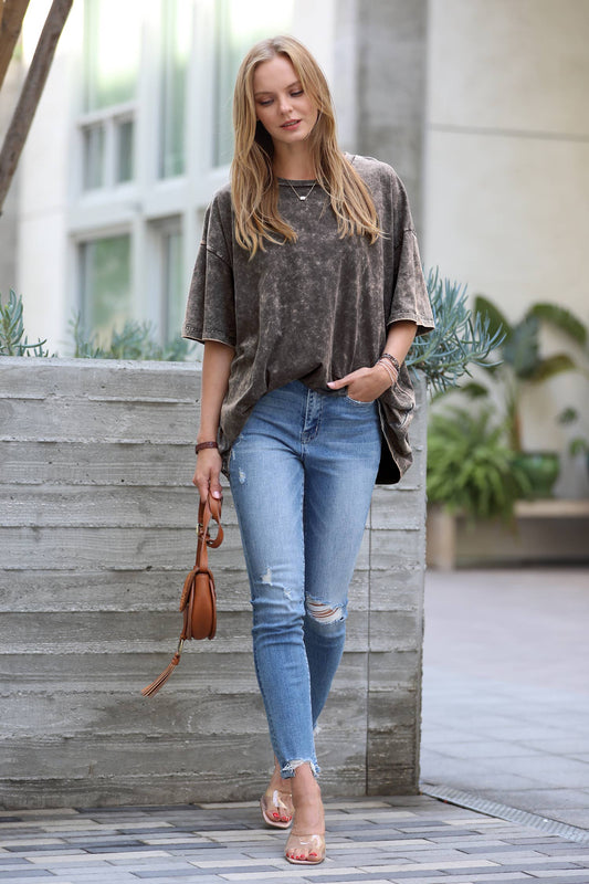 Acid Wash Tee